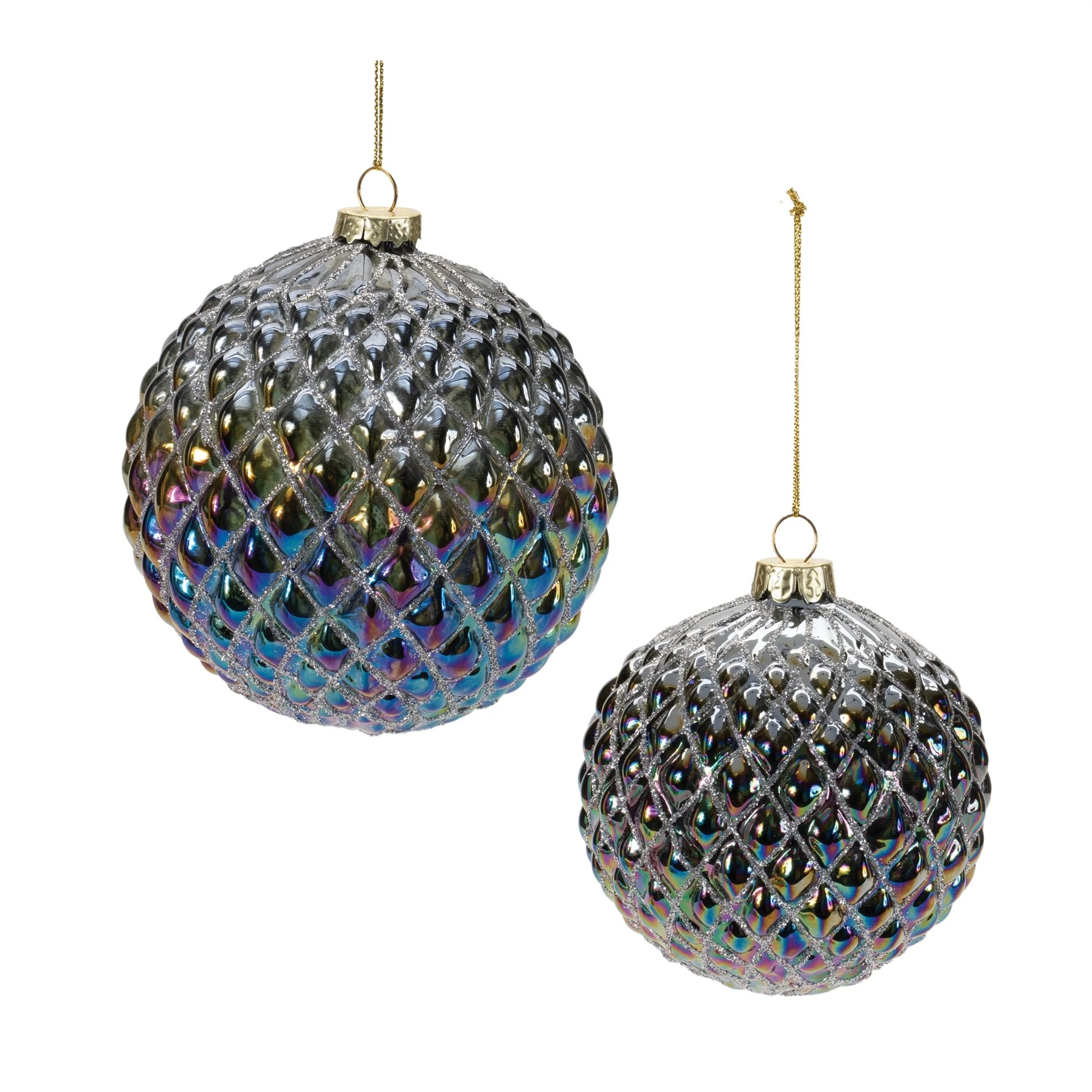 Glass Ball Ornament, 4 - 5" (Set of 2) - Image 5