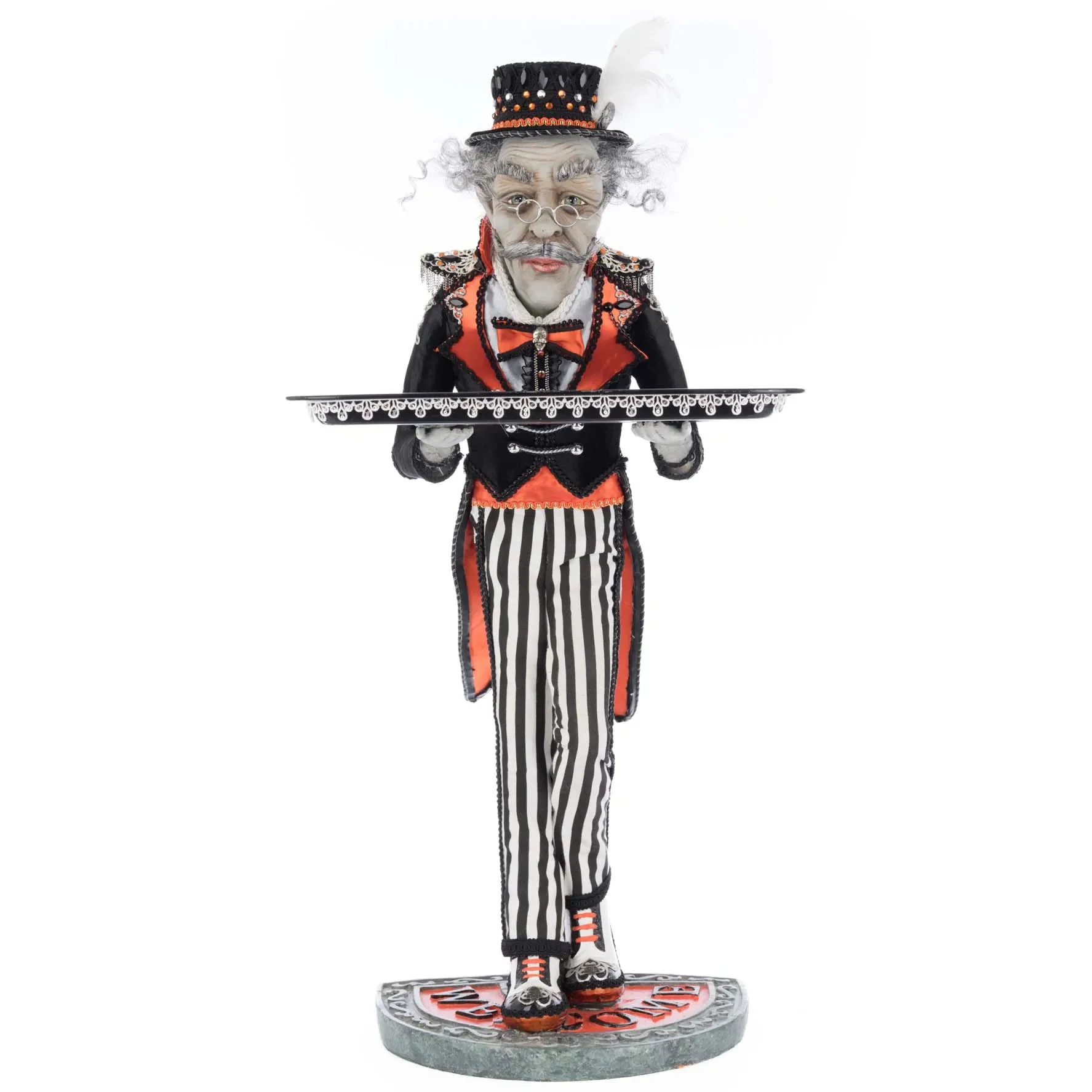 Bartholomew the Butler Server Figurine, 28"