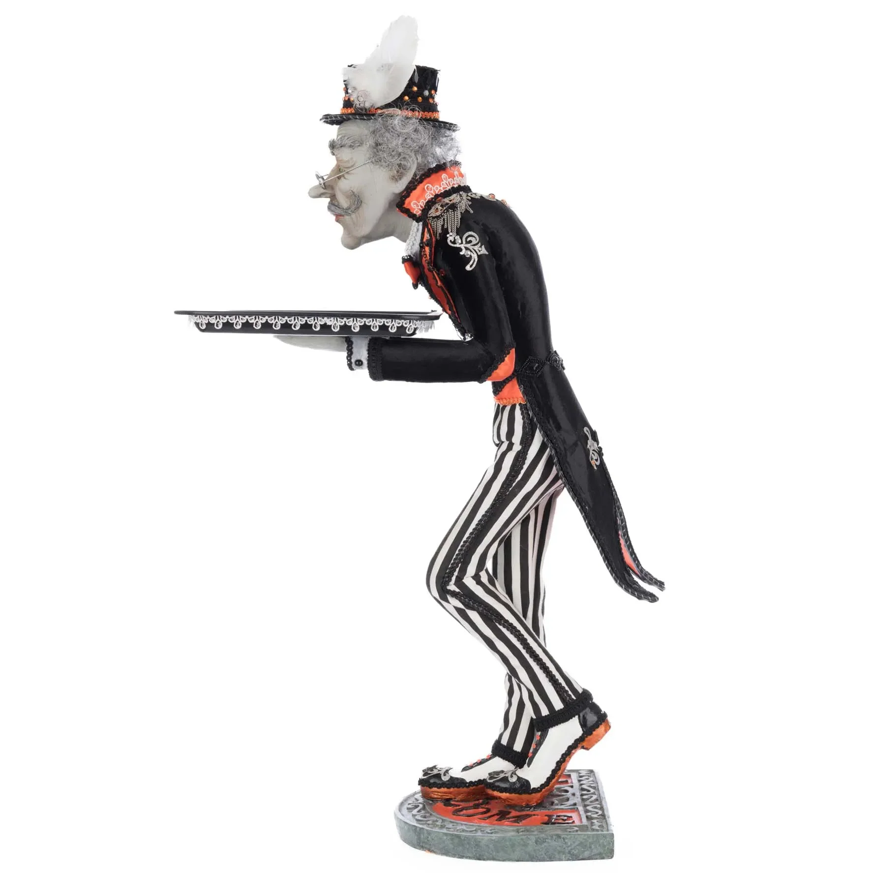 Bartholomew the Butler Server Figurine, 28" - Image 2