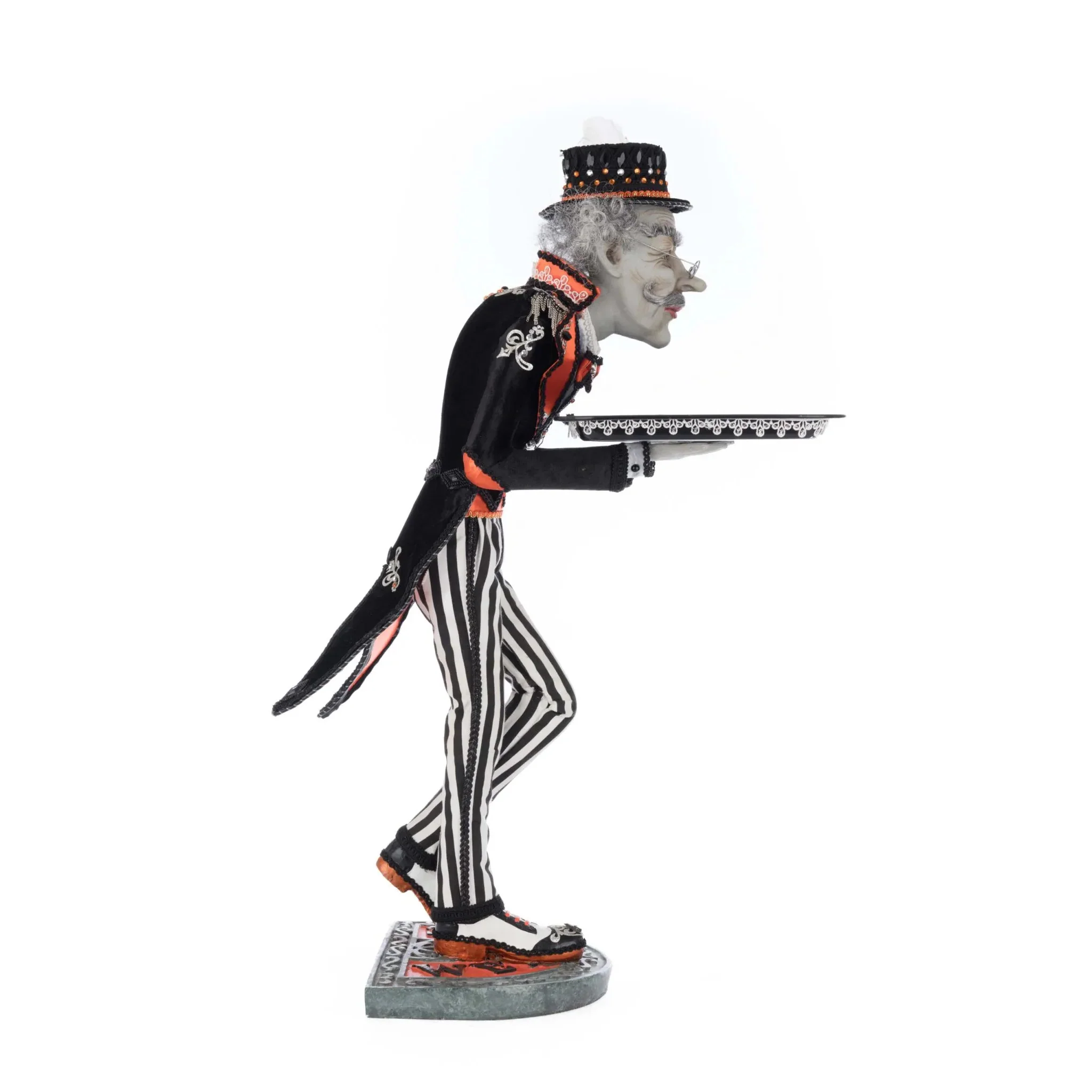 Bartholomew the Butler Server Figurine, 28" - Image 3