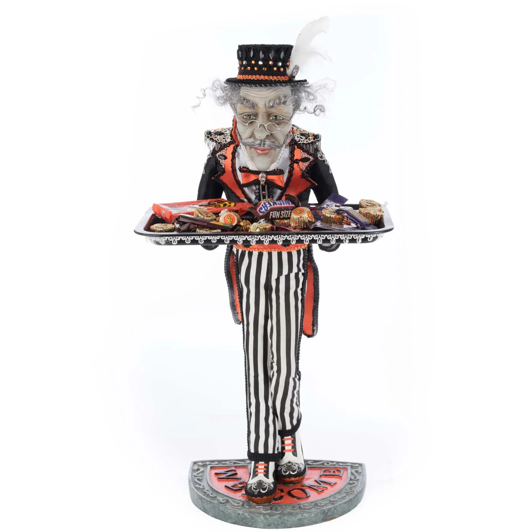 Bartholomew the Butler Server Figurine, 28" - Image 4