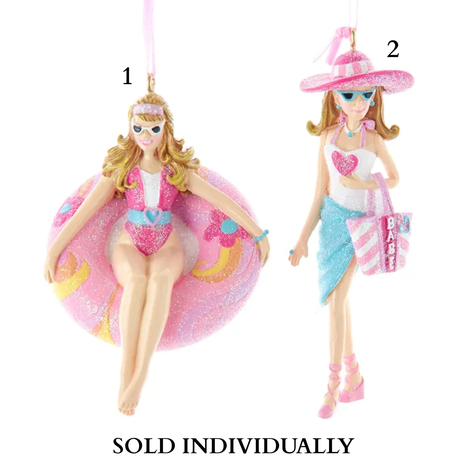 Beach Doll Ornaments (2 Styles β Sold individually)