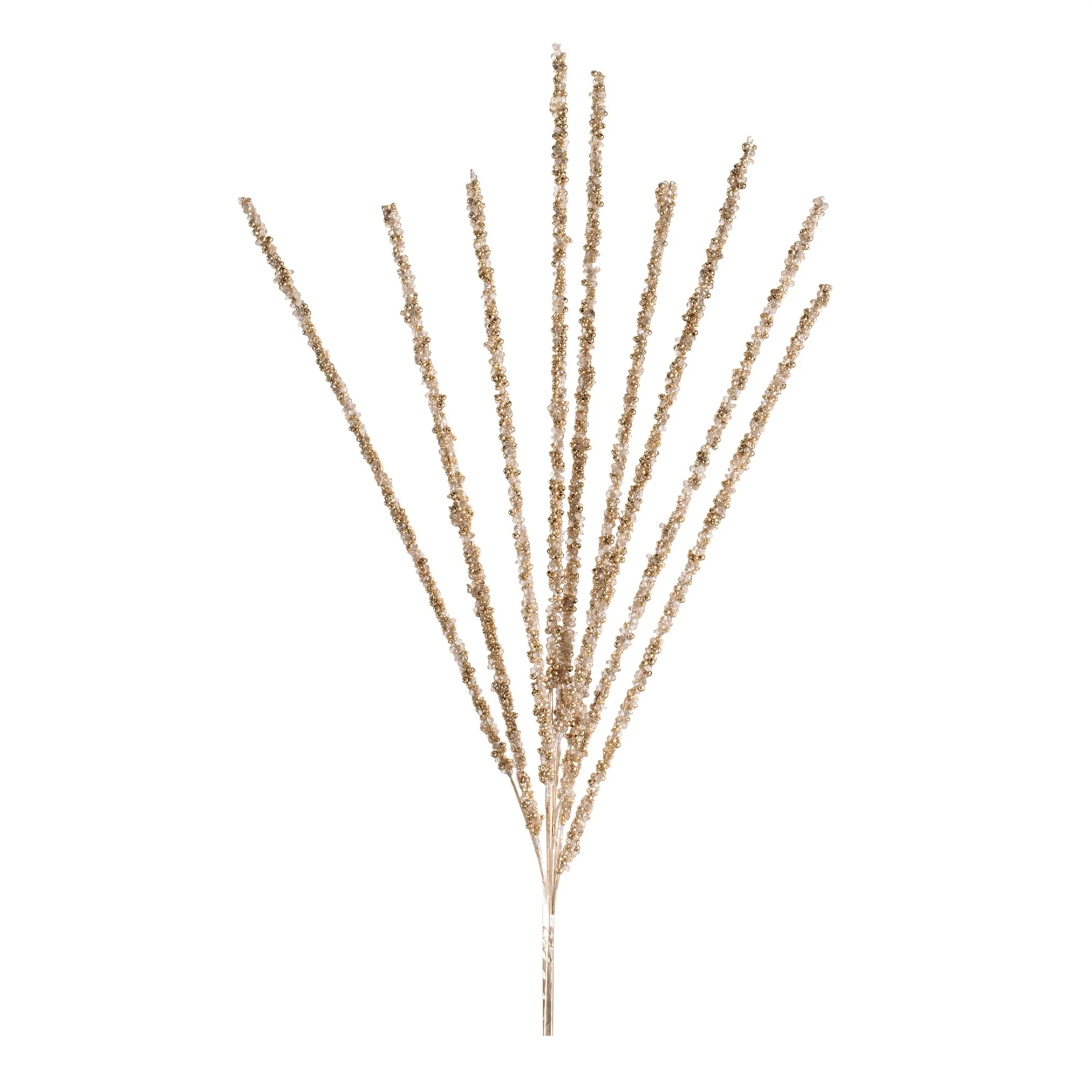 Bead Spray, 34" (Gold)