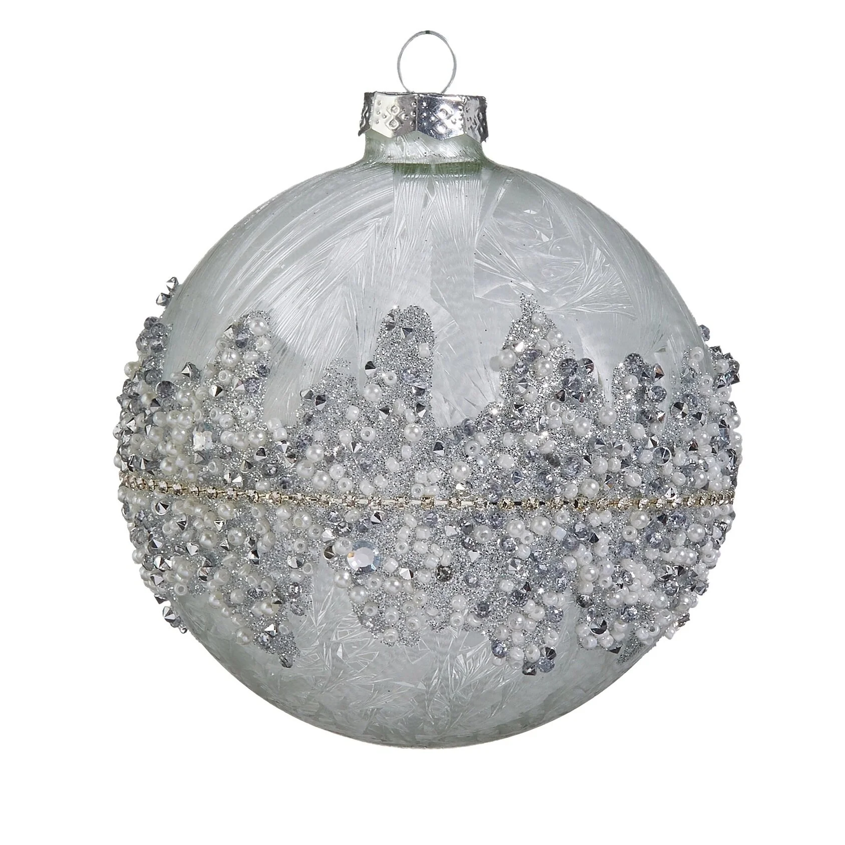 Beaded Ornament, 4" (3 styles - sold individually) - Image 3