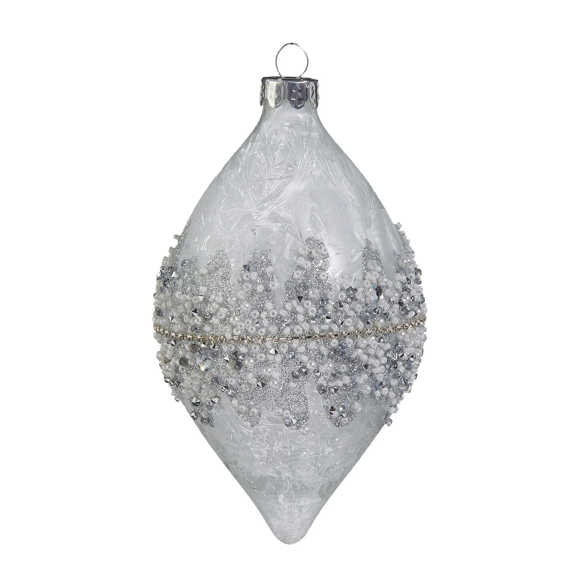 Beaded Ornament, 4" (3 styles - sold individually) - Image 4