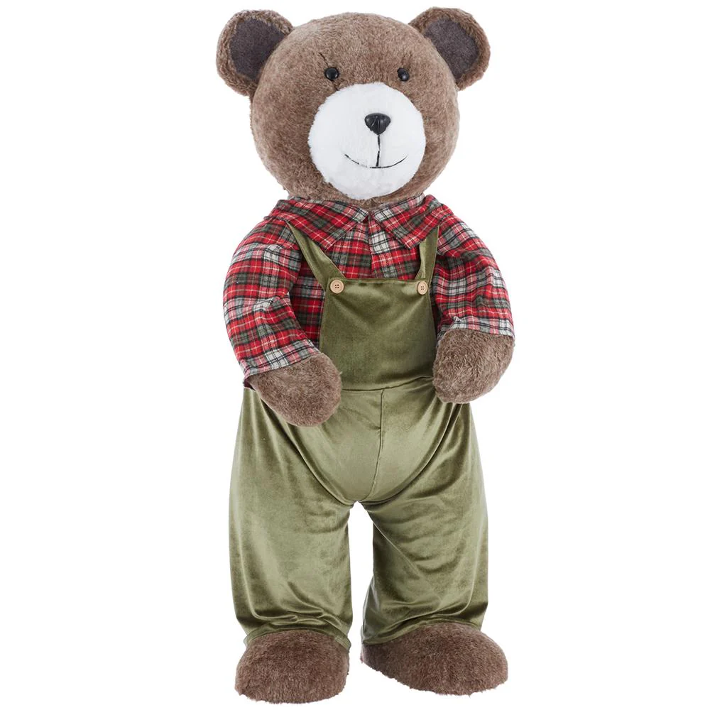 Bear Figure, 47" (Cream Taupe)