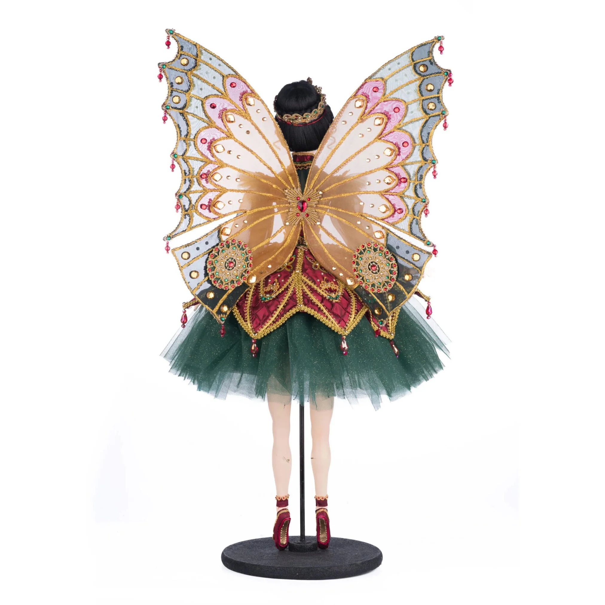 Belle Noelle Standing Fairy Ballerina Doll Figurine, 29.25" - Image 4
