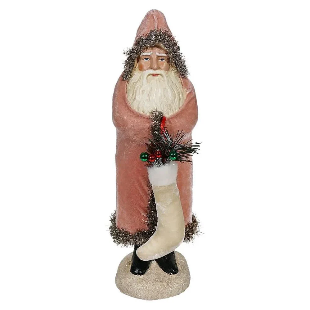 Small Belsnickel Santa Figurine, 13.25" (5 styles - sold individually) - Image 3