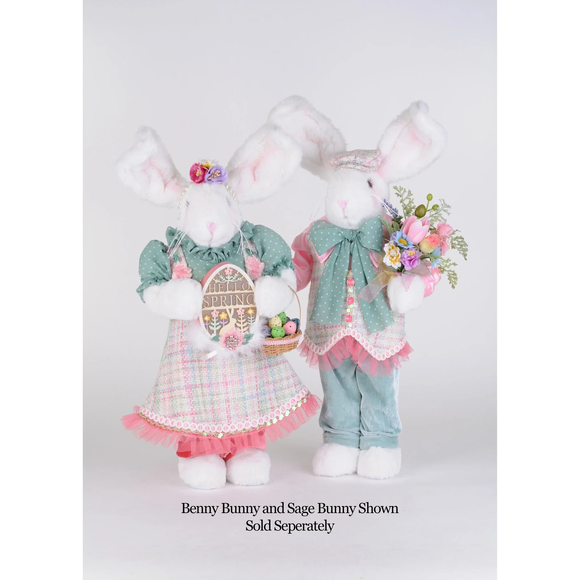 Benny Bunny Figure, 25" - Image 3