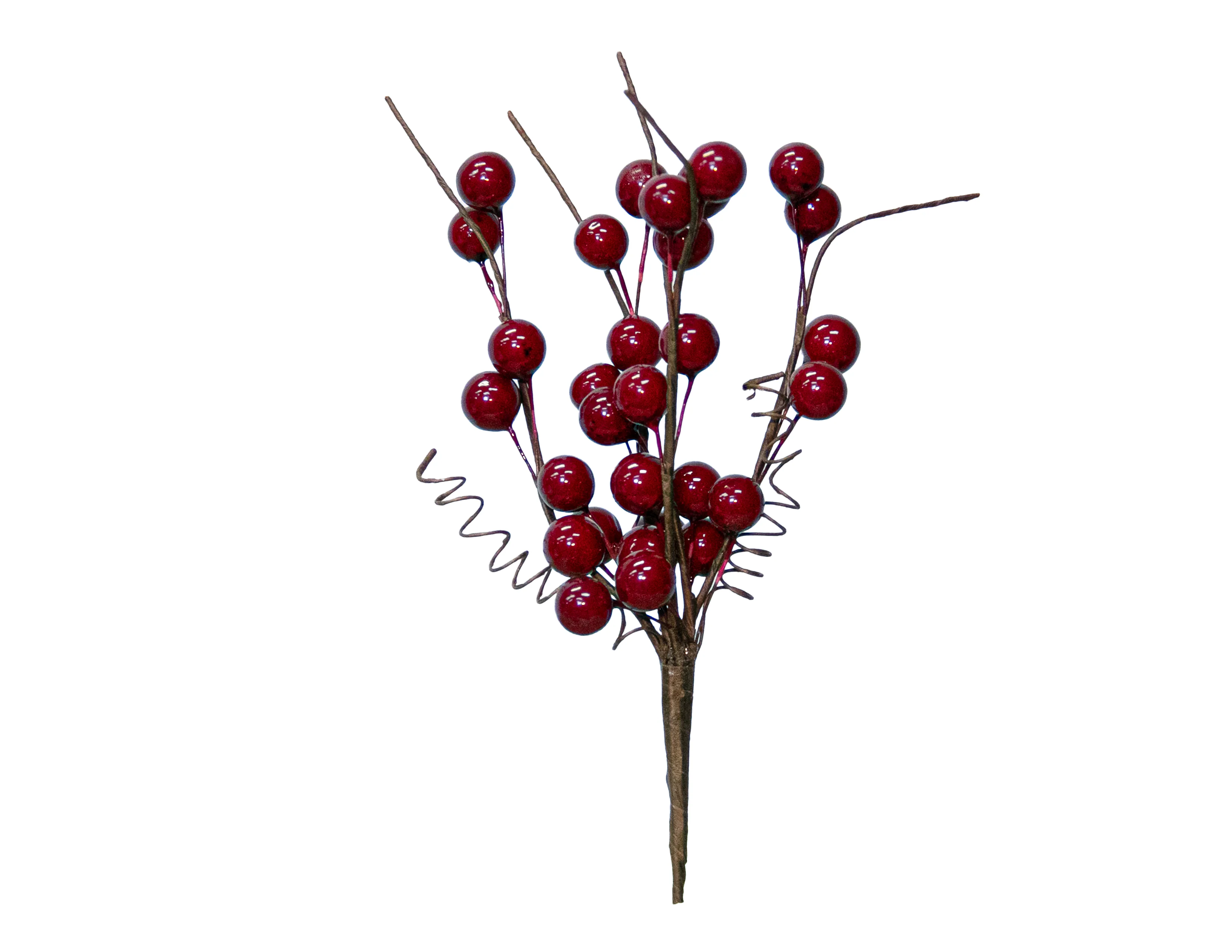 Berry (Waterproof), Pick 10" Red w. Brown Vine