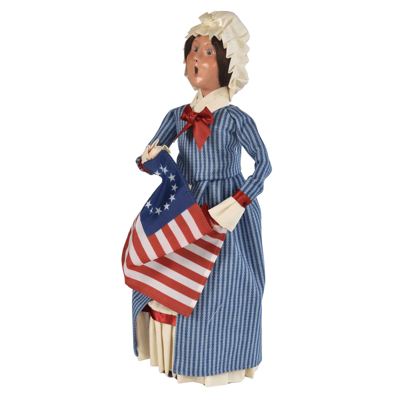 Betsy Ross Caroler Figurine, 13" - Image 4