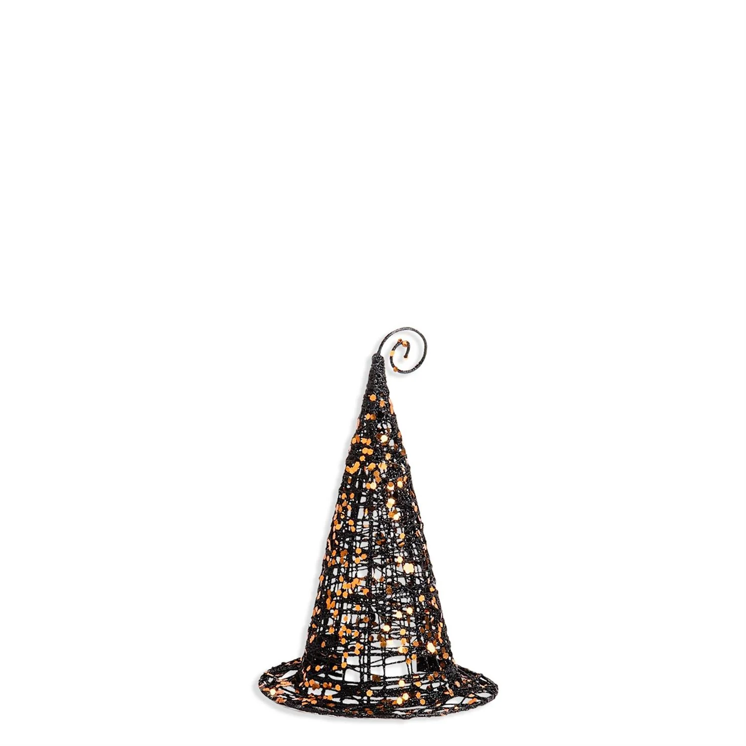 Black Glitter Wire Witches Hats (Set of 3) - Image 7