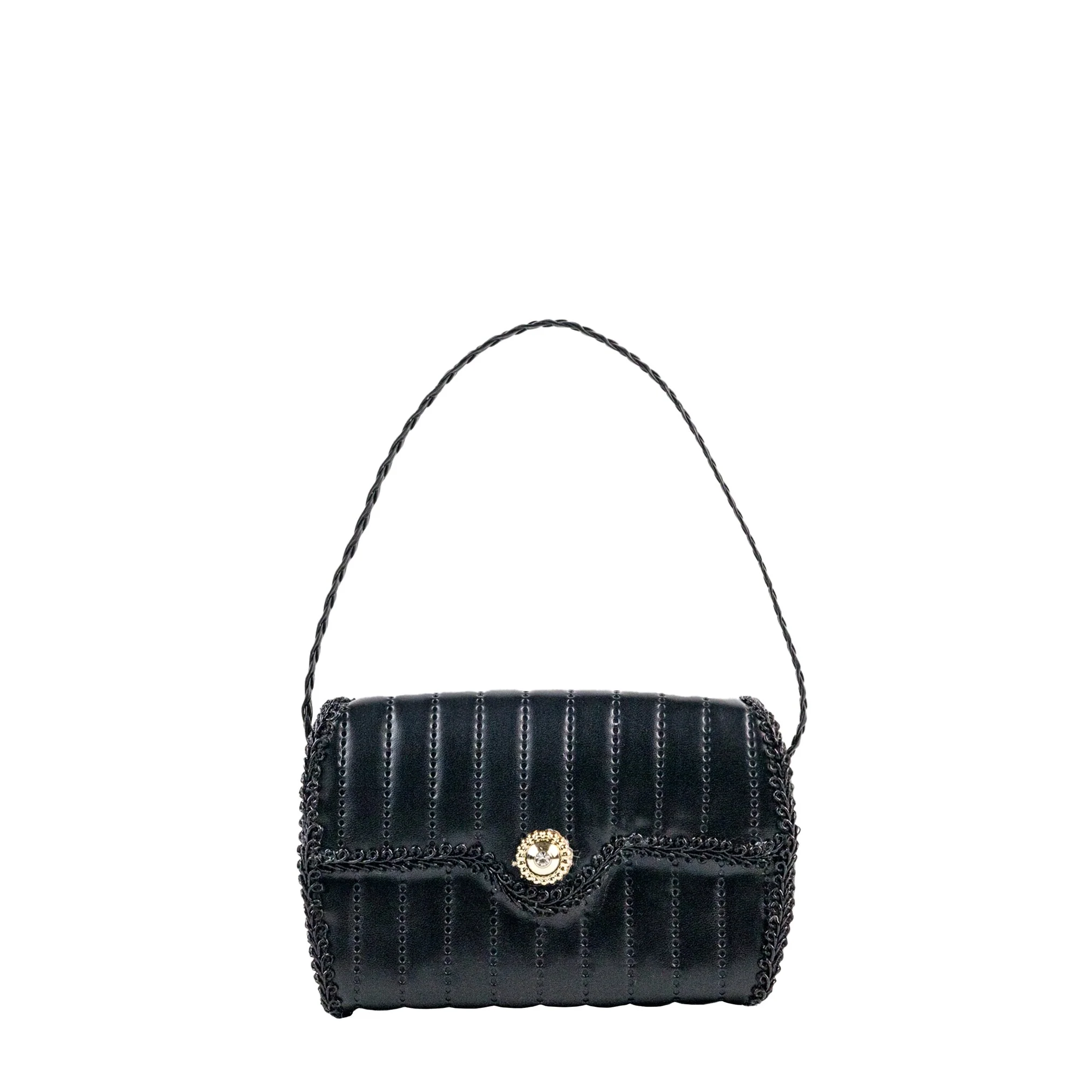 Black Purse Ornament, 3.5"