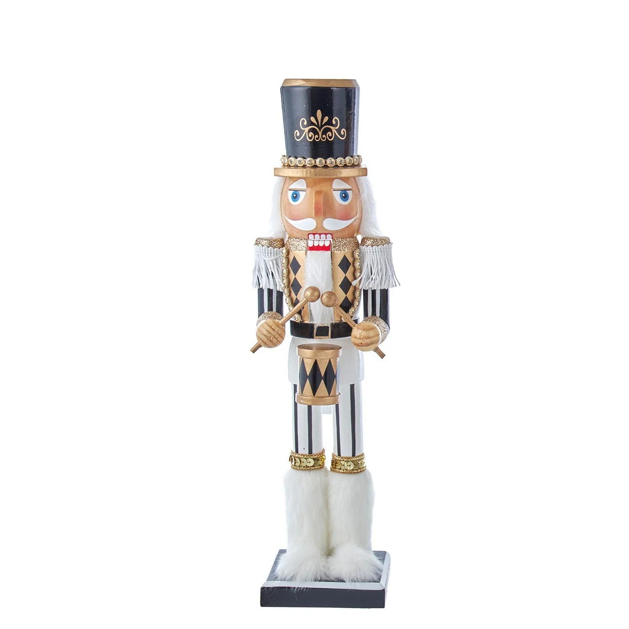 Black, White & Gold Nutcracker Figurines, 15" (3 styles - sold individually) - Image 8