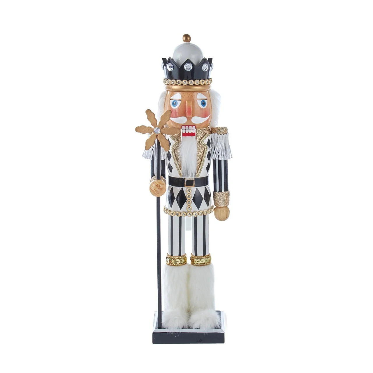 Black, White & Gold Nutcracker Figurines, 15" (3 styles - sold individually) - Image 9