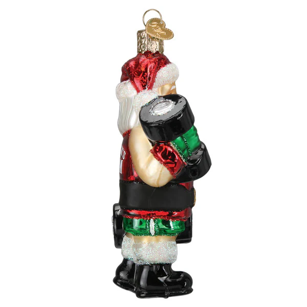 Bodybuilder Santa Ornament, 4.75" - Image 4
