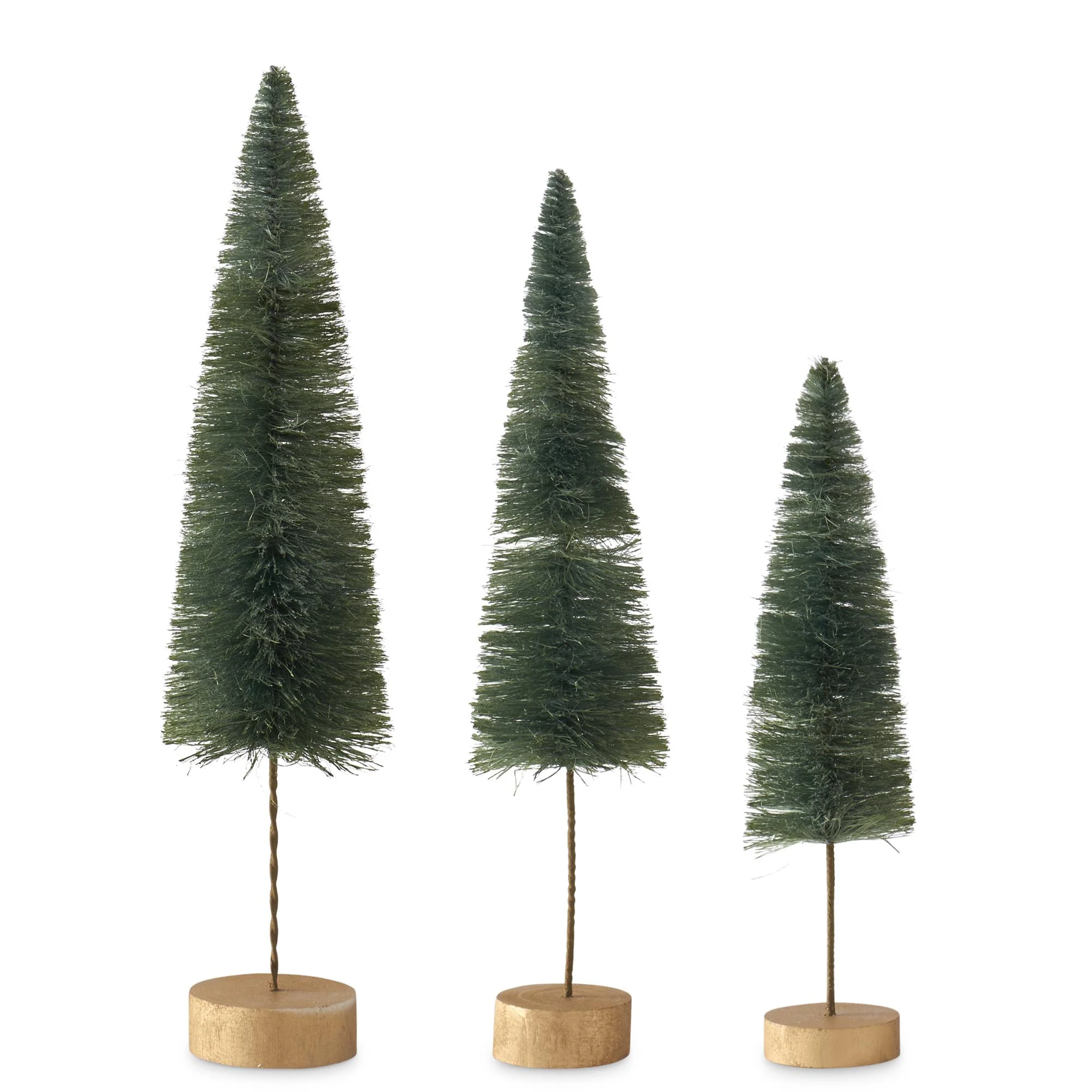 Bottle Brush Tree w/Metal Spindle (6 styles - sold individually) - Image 2