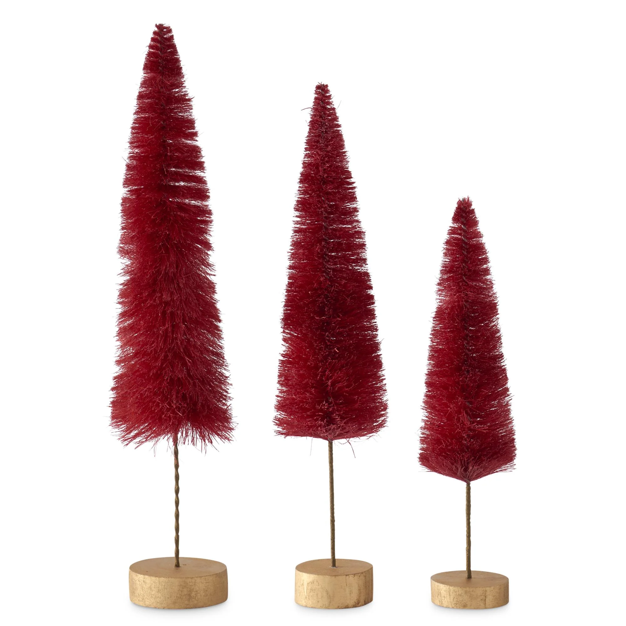 Bottle Brush Tree w/Metal Spindle (6 styles - sold individually) - Image 3