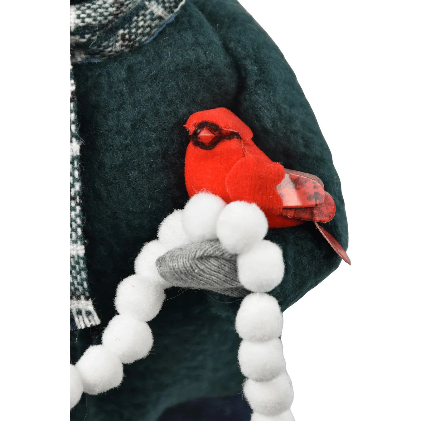 Boy w/ Cardinals Caroler Figurine, 10" - Image 3