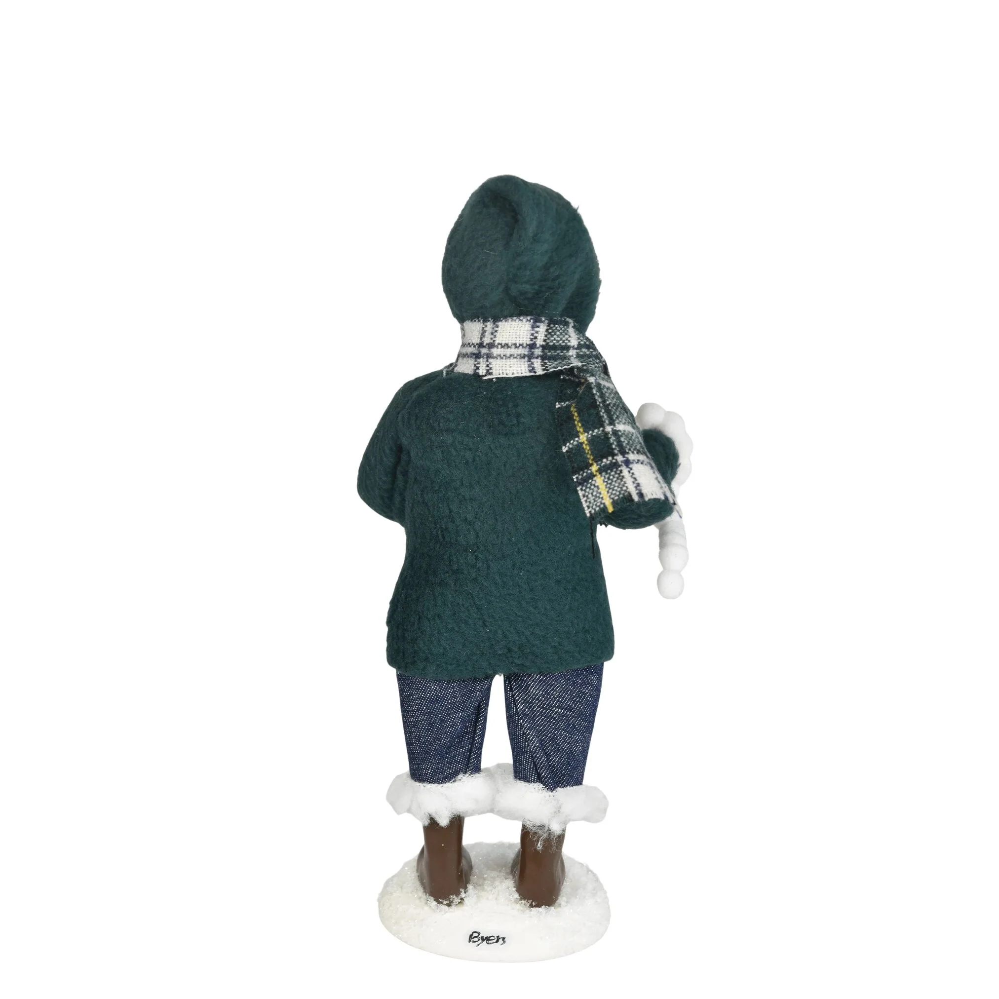 Boy w/ Cardinals Caroler Figurine, 10" - Image 6