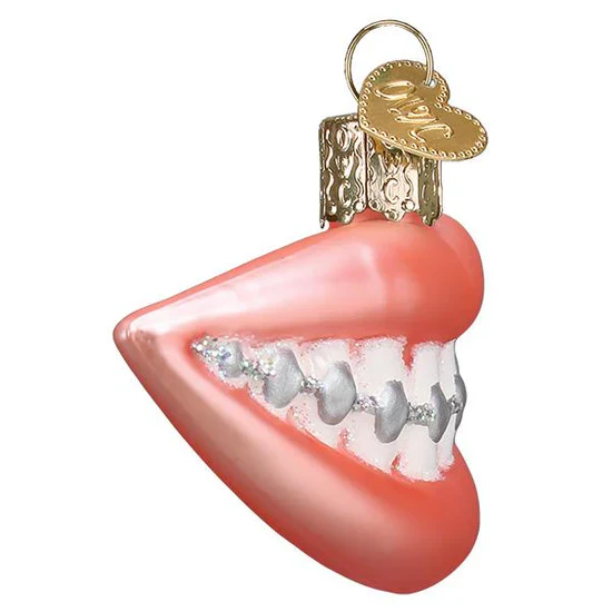 Braces Ornament, 3" - Image 4
