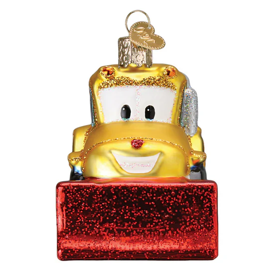 Bright-eyed Bulldozer Ornament, 2.75" - Image 4