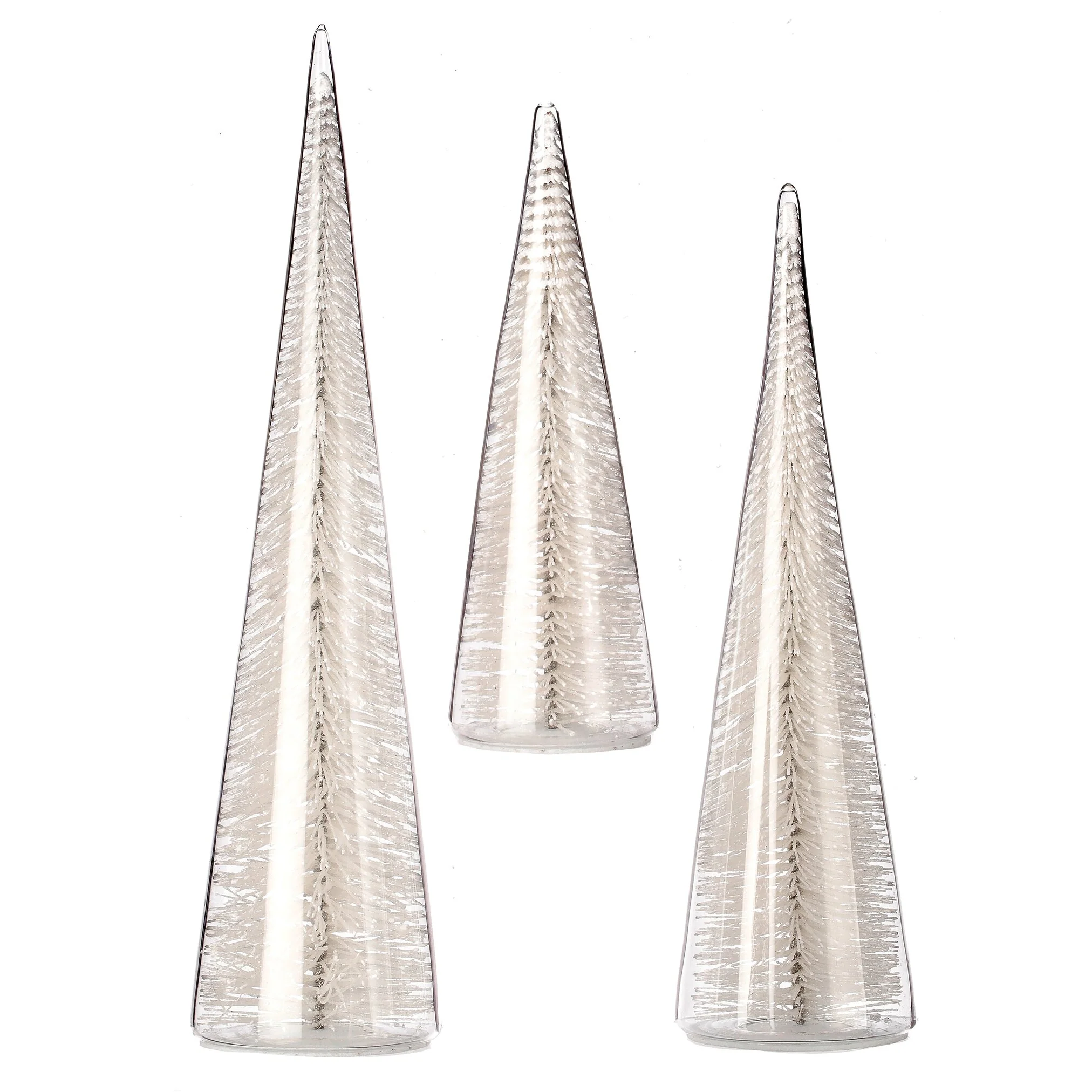 Bristle in Glass Trees Set, 7-13" (5 styles - sold individually) - Image 2