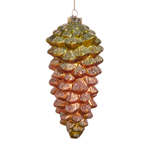 Brown Pinecone Ornament, 8"