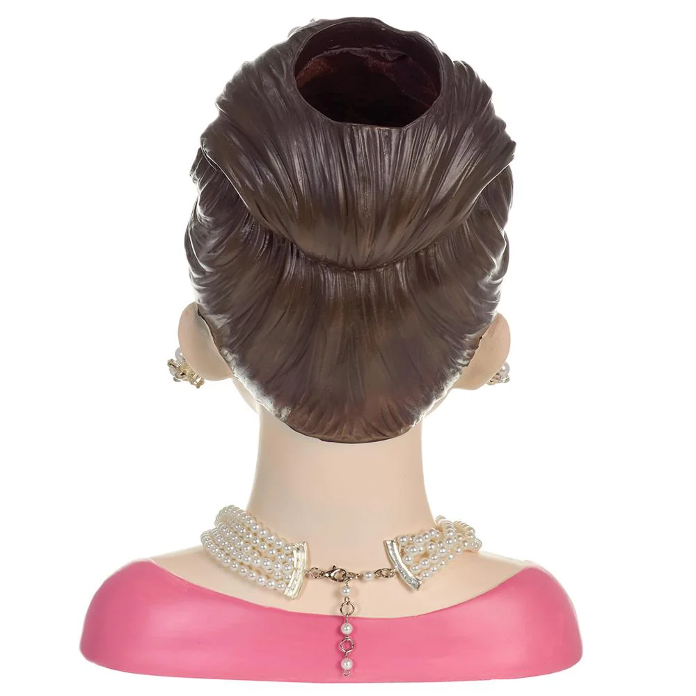 Bubble Gum Lady Planter, 11.5" (Pink ) - Image 3