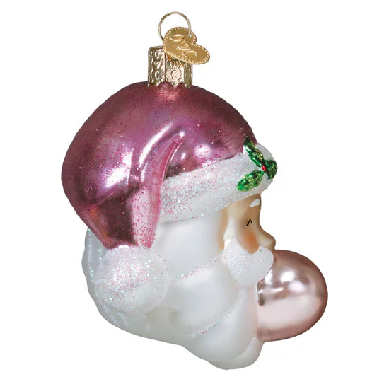 Bubblegum Papa Noel Ornament, 3.25" - Image 4