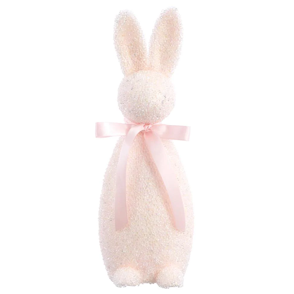 Bunny Figurine, 13.5" (Blush)