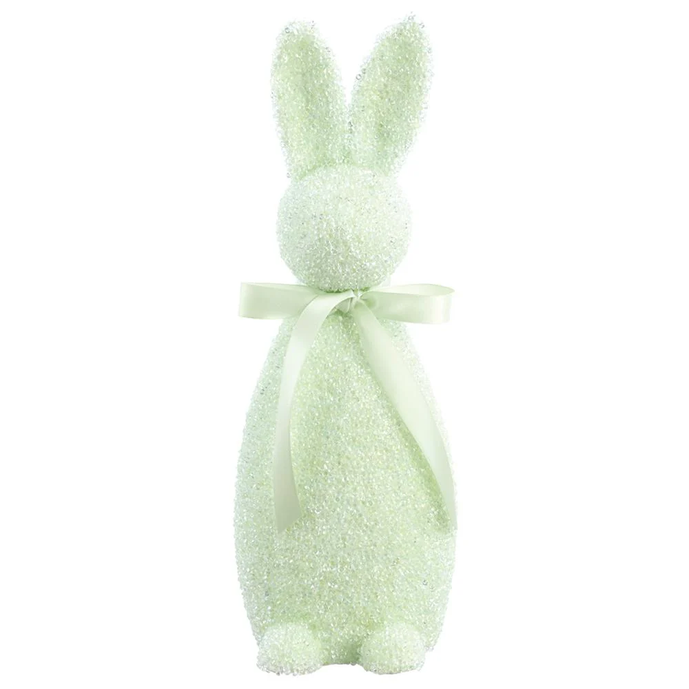 Bunny Figurine, 13.5" (Green)