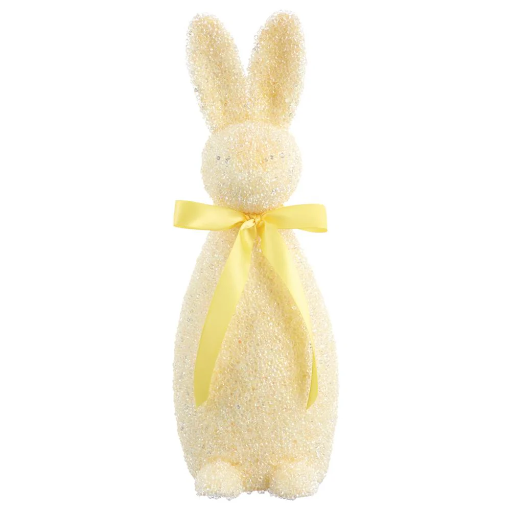 Bunny Figurine, 13.5" (Yellow)