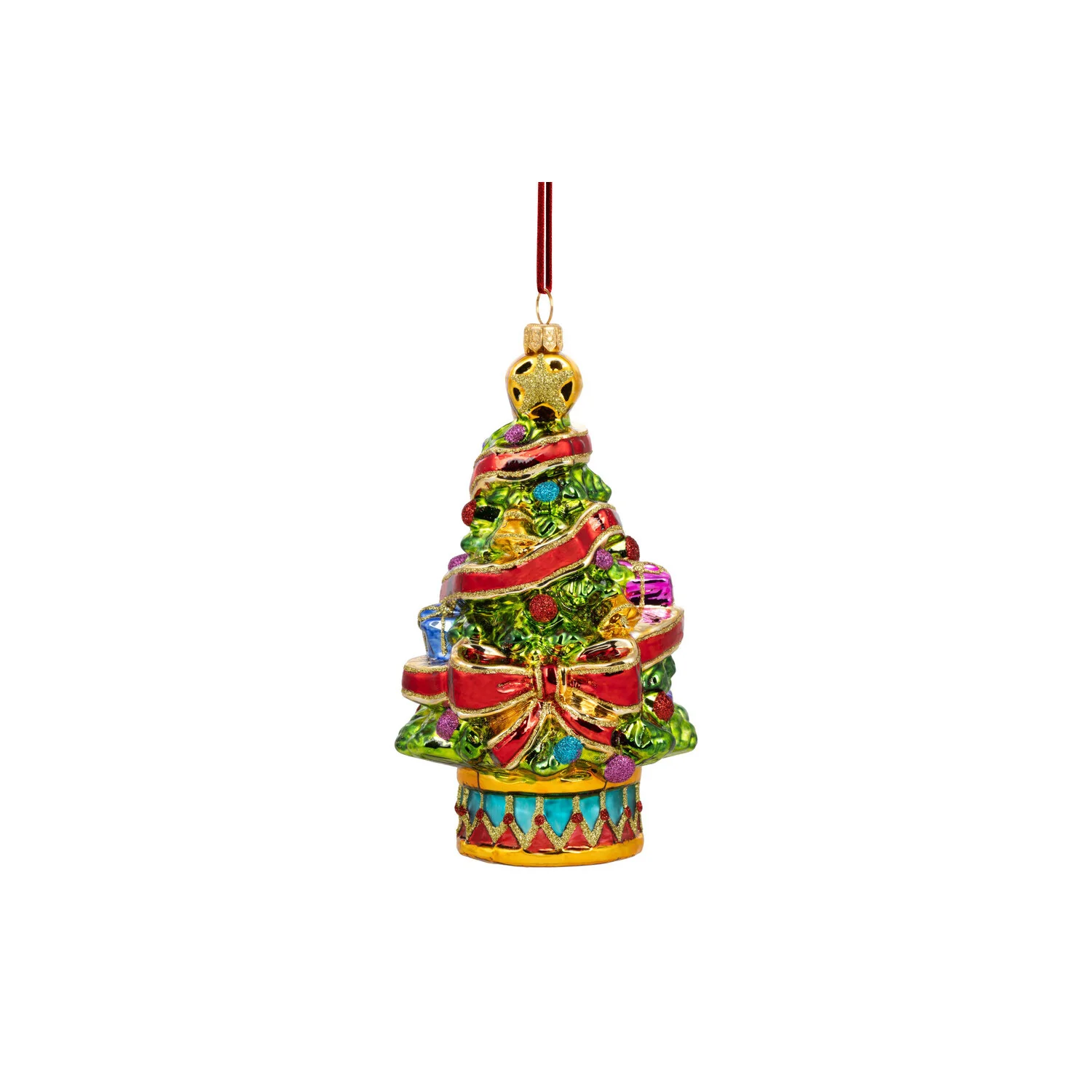 Burlington Christmas Tree Ornament, 7.4"