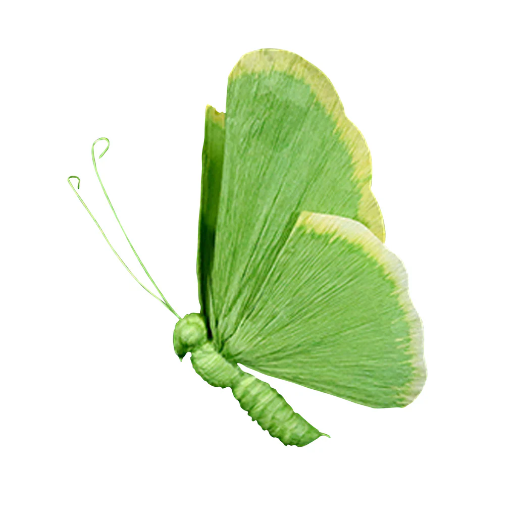 Butterfly Figurine, 21.5" (Green)