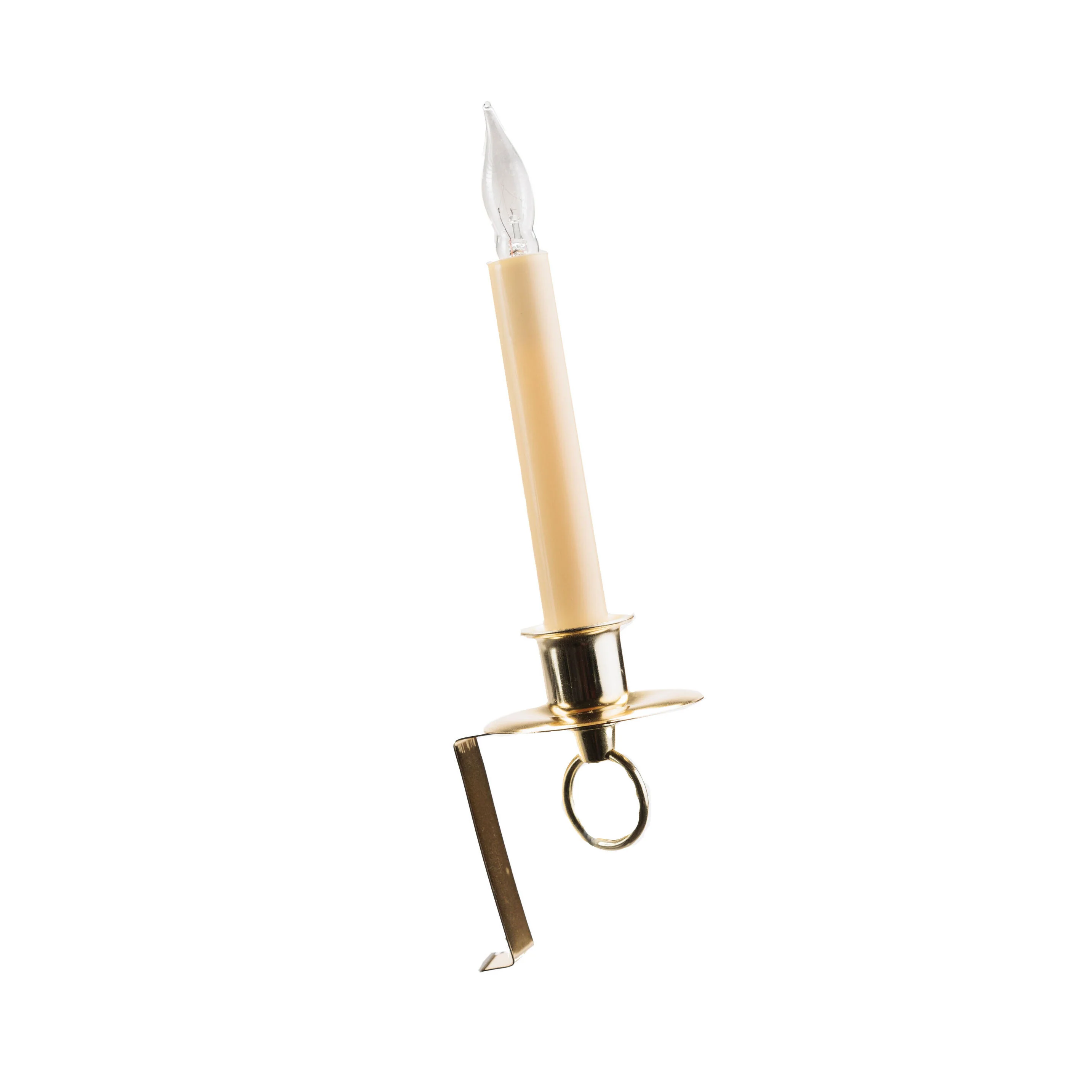 Cambridge Bracket Brass Cool Burn Bulb Candle, Steady Burning, 12" (Set of 4) - Image 3