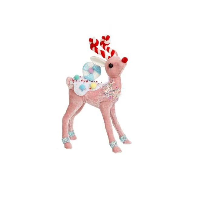 Candied Deer Figurine, Small, 8" (3 styles - Sold individually) - Image 4