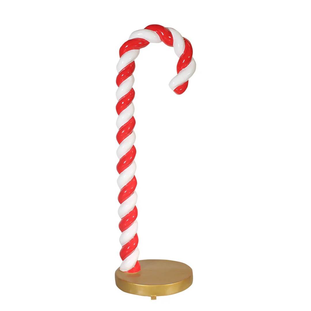 Large Fiberglass Candy Cane Decoration, 79" - Image 4