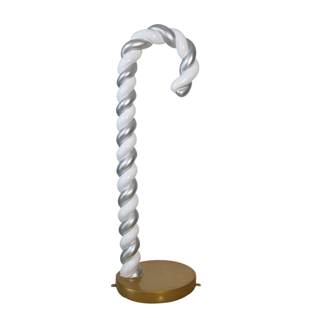 Large Fiberglass Candy Cane Decoration, 79" - Image 5