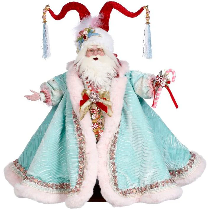 Candy Dandy Santa Figurine, 25"