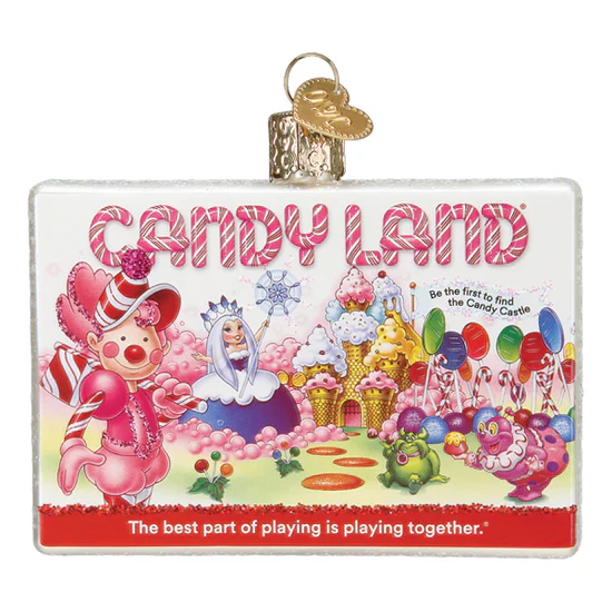 Candy Land Glass Ornament, 3.75" - Image 2