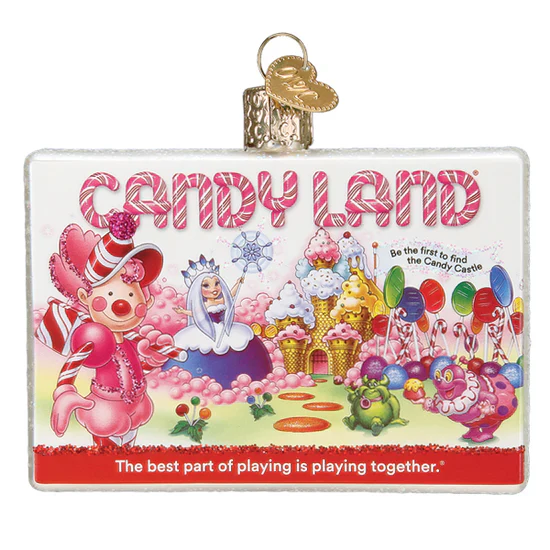 Candy Land Glass Ornament, 3.75" - Image 4