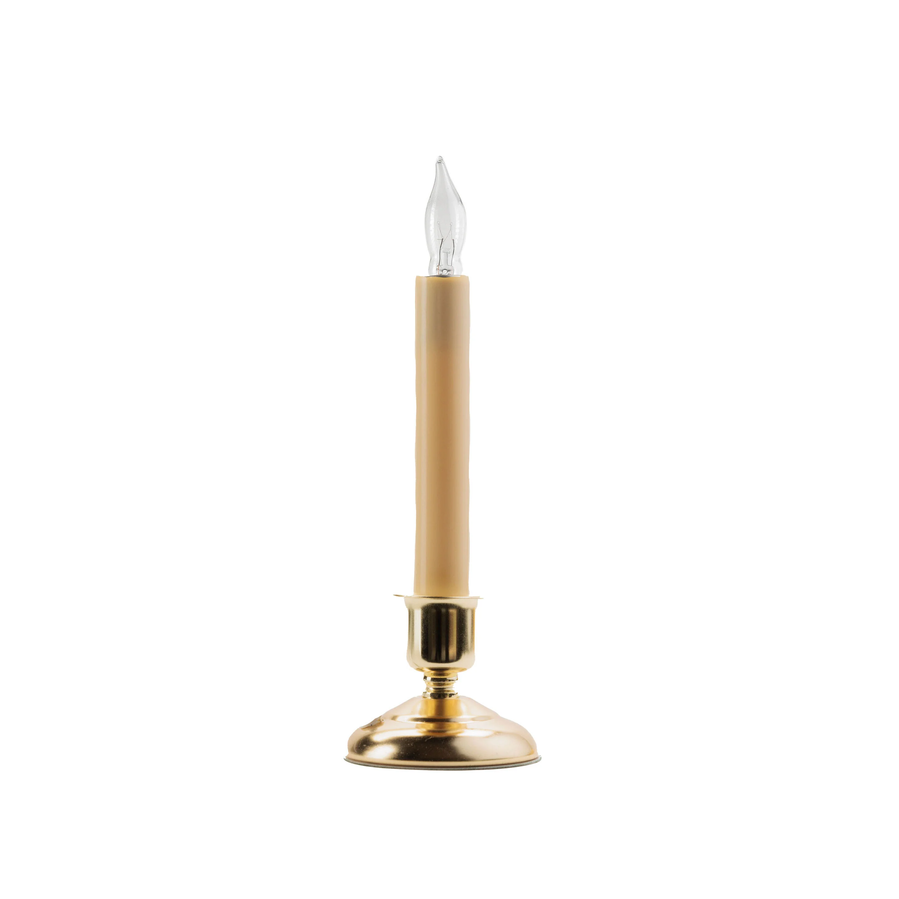 Cape Cod Brass Cool Burn Bulb Candle, Steady Burning, 9" (Set of 4) - Image 3