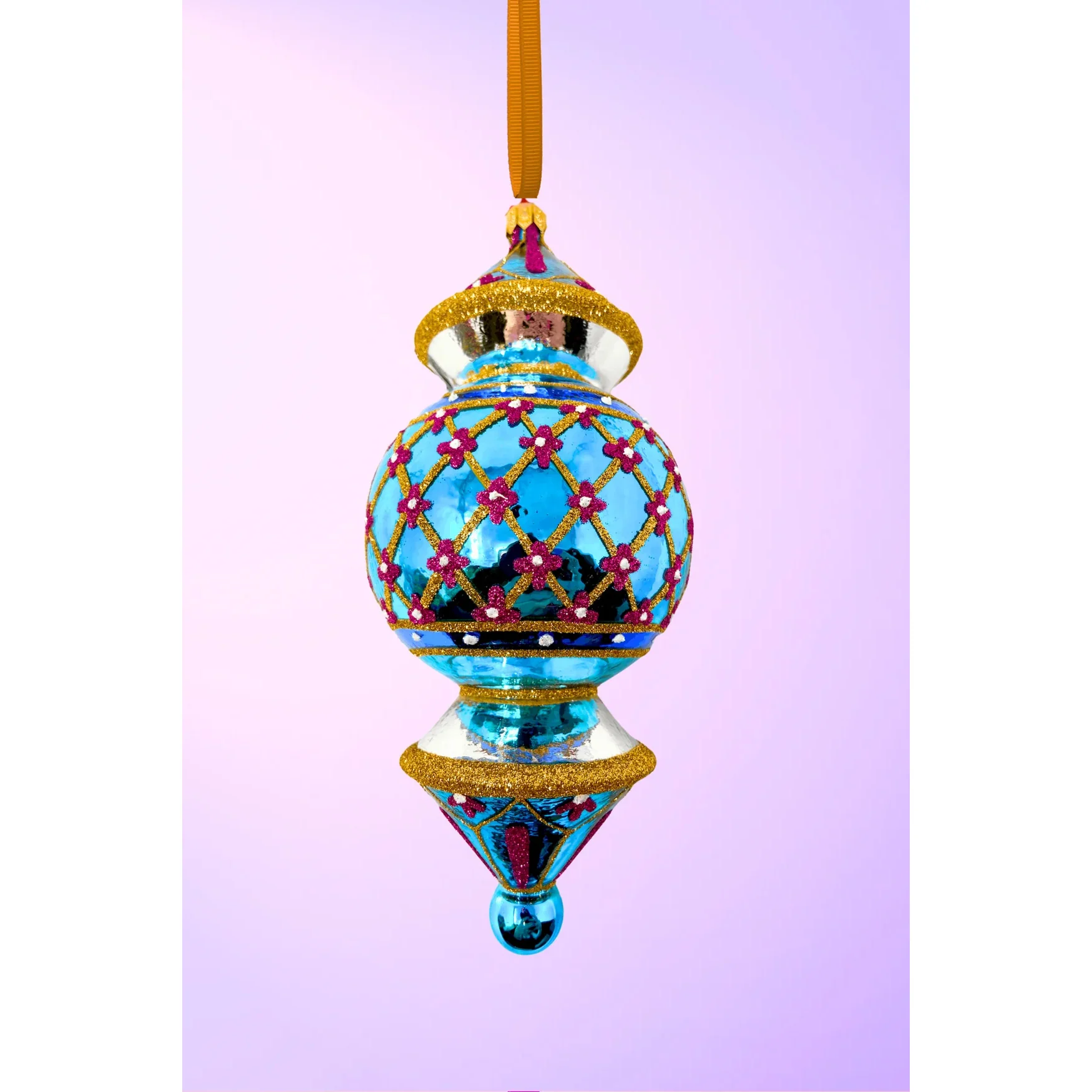 Cape Cod Reflector Glass Ornament, 8"