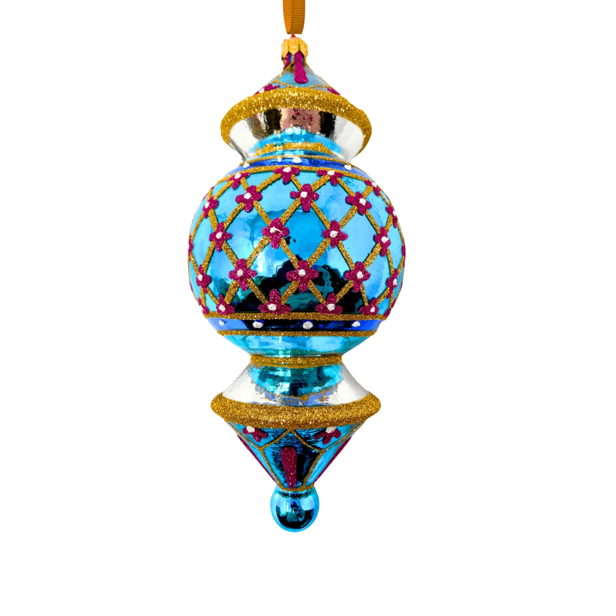 Cape Cod Reflector Glass Ornament, 8" - Image 2