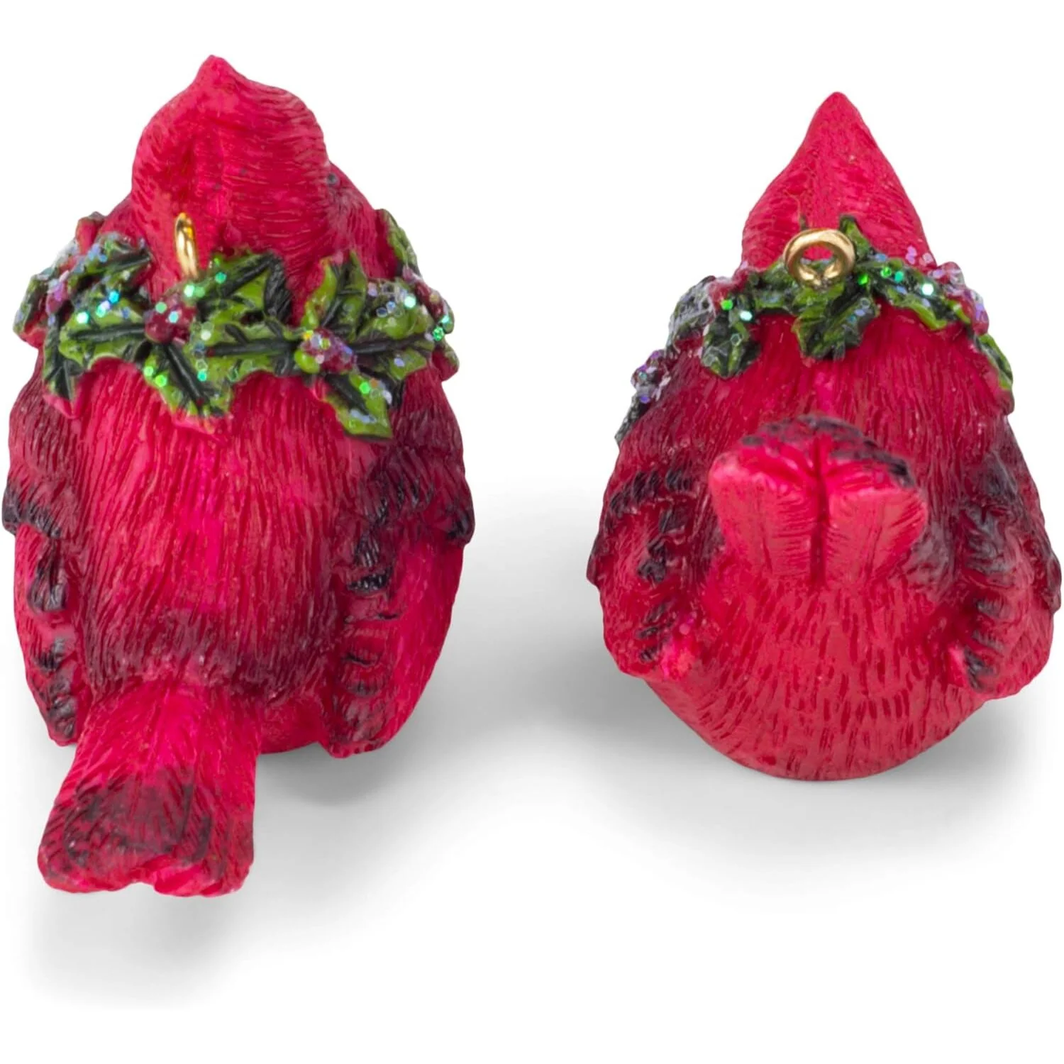 Cardinal W/ Wreath Ornament, 2.5" (2 styles - sold individually) - Image 5