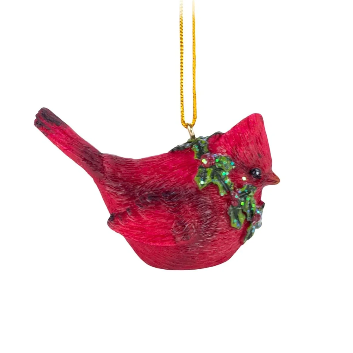 Cardinal W/ Wreath Ornament, 2.5" (2 styles - sold individually) - Image 7