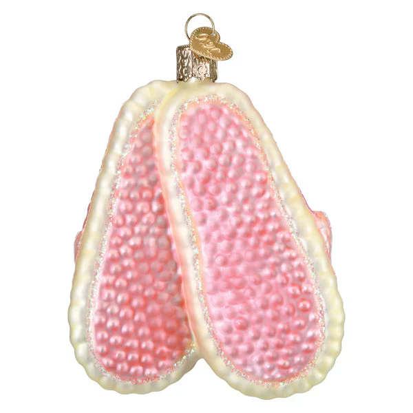 Cat Lady Slippers Ornament - Image 3