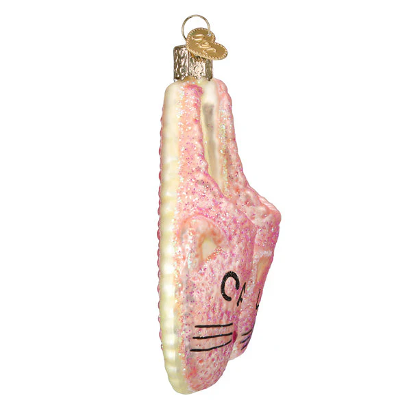 Cat Lady Slippers Ornament - Image 4