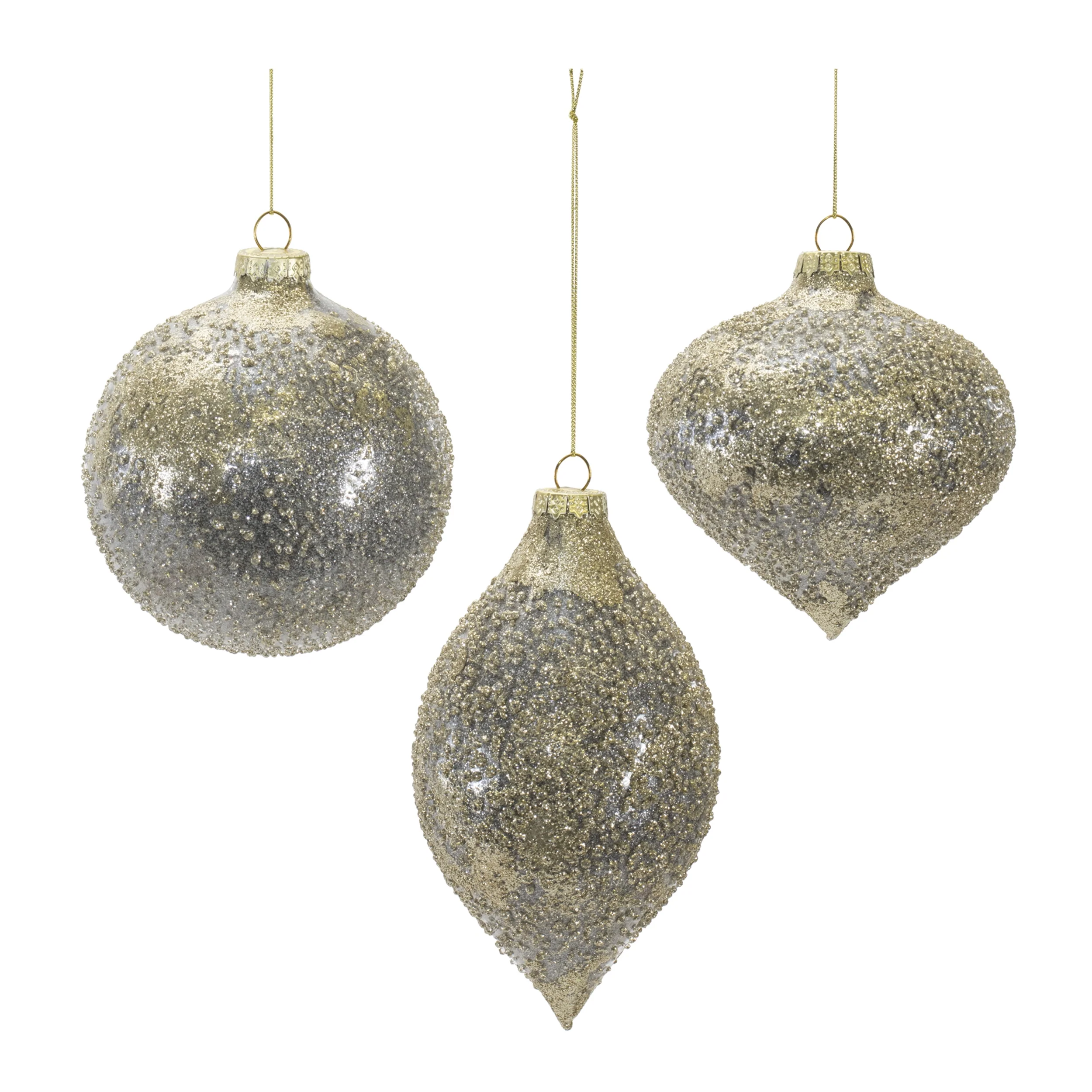 Champagne Ornament, 5.5" (3 styles - sold individually)
